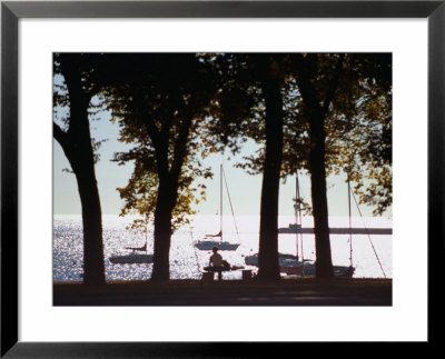 Lake Michigan From Grant Park, Chicago, Illinois by Ray Laskowitz Pricing Limited Edition Print image