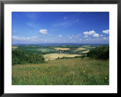 South Harting From The South Downs Way, Harting Down, West Sussex, England, United Kingdom by Pearl Bucknall Pricing Limited Edition Print image