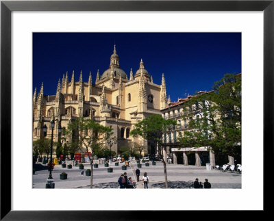 Segovia Cathedral On Plaza Major, Segovia, Castilla-Y Leon, Spain by Stephen Saks Pricing Limited Edition Print image