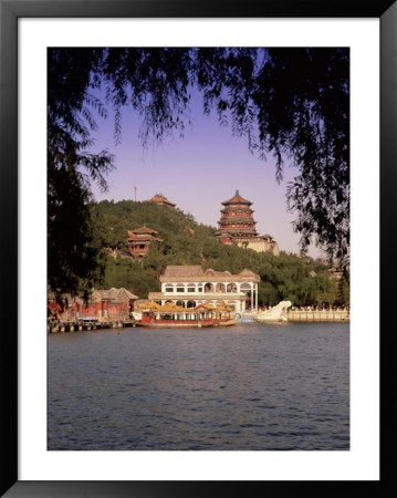 Kunming Hu Lake, Summer Palace Park, Summer Palace, Beijing, China, Asia by Gavin Hellier Pricing Limited Edition Print image