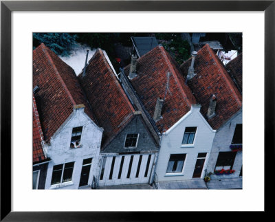 Overview Of Rooftops And House Facades In Zierikzee, Zeeland,Netherlands by Jeffrey Becom Pricing Limited Edition Print image