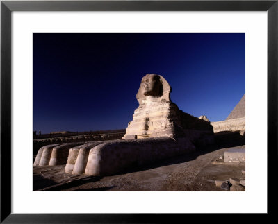 Close View Of The Great Sphinx by Richard Nowitz Pricing Limited Edition Print image