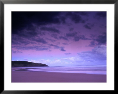 Sunset Over Still Beach, Hat Head National Park, Australia by Regis Martin Pricing Limited Edition Print image