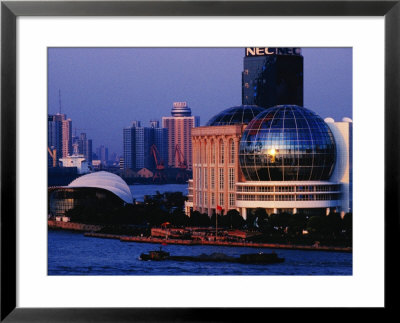 International Convention Centre At Night, Shanghai, China by Phil Weymouth Pricing Limited Edition Print image