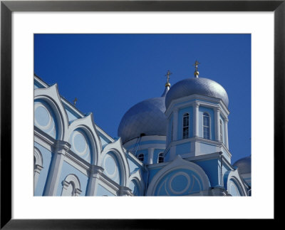 Blue And White Domed Greek Orthodox Church, Uspensky Cathedral, Odessa, Ukraine by Cindy Miller Hopkins Pricing Limited Edition Print image