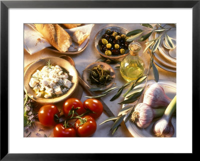 Ingredients For Mediterranean Dishes by Martina Urban Pricing Limited Edition Print image