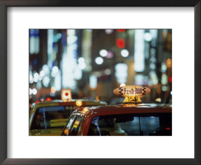 Evening Taxi, Hokkaido, Japan by Walter Bibikow Pricing Limited Edition Print image