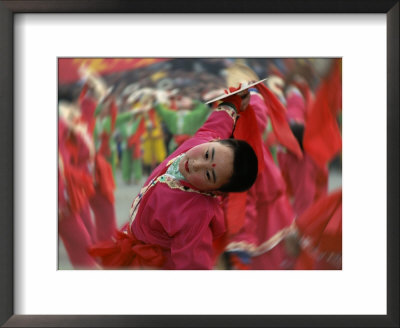 Children Celebrating Chinese New Year, Beijing, China by Keren Su Pricing Limited Edition Print image