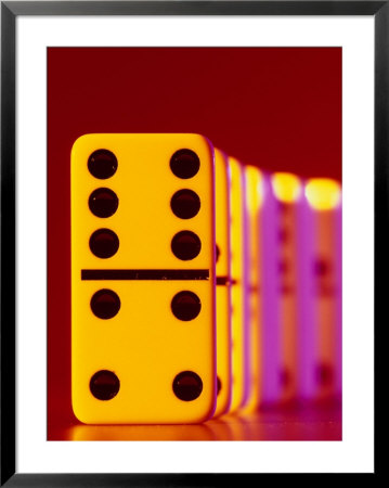 Dominoes by Fogstock Llc Pricing Limited Edition Print image
