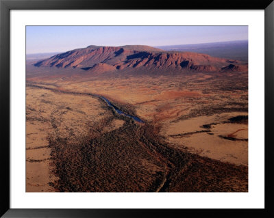 Aerial View Of Mt. Augustus, Australia by Diana Mayfield Pricing Limited Edition Print image