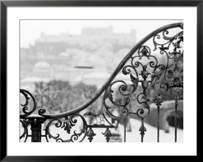 View Of The Old City & Castle, Austria by Walter Bibikow Pricing Limited Edition Print image