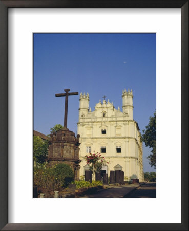 The Church Of St. Francis Of Assisi, Old Goa, Goa, India by Jenny Pate Pricing Limited Edition Print image