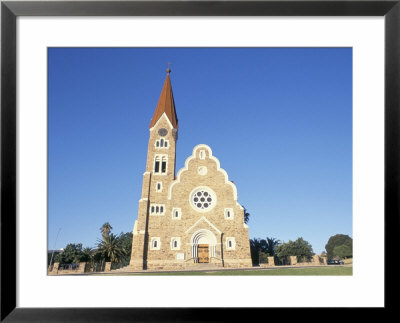 Christuskirche, Dating From 1910, Windhoek, Namibia, Africa by Storm Stanley Pricing Limited Edition Print image