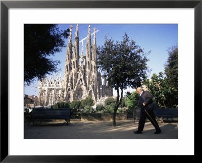 Sagrada Familia Cathedral, Barcelona, Catalonia, Spain by Graham Lawrence Pricing Limited Edition Print image