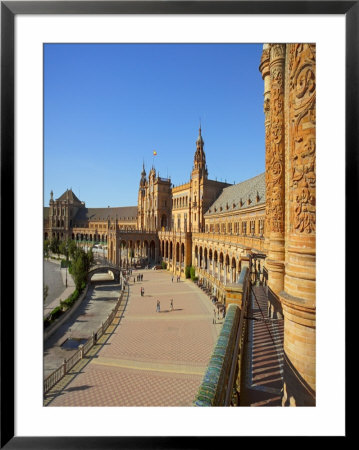 Plaza De Espana, Seville, Spain by Alan Copson Pricing Limited Edition Print image