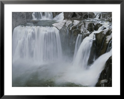 Shoshone Falls Cascades 212 Feet To A Pool Below by Michael Melford Pricing Limited Edition Print image