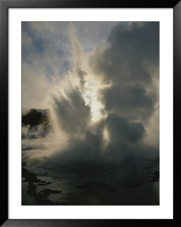 Sawmill Geyser, Upper Geyser Basin, Yellowstone National Park by Norbert Rosing Pricing Limited Edition Print image