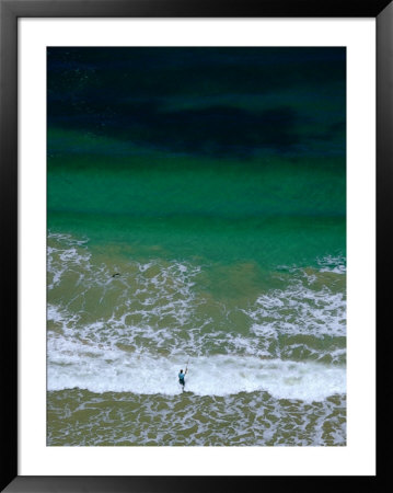 Surf Fisher, Torquay, Australia by John Banagan Pricing Limited Edition Print image