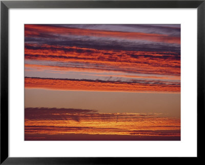 Clouds Lit Up By A Brilliant Sunset by Robert Madden Pricing Limited Edition Print image