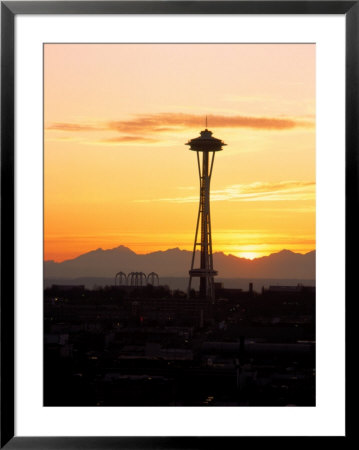 Seattle Space Needle, Wa by George White Jr. Pricing Limited Edition Print image