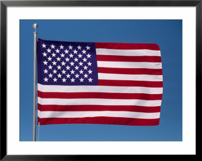 American Flag With Blue Sky by Henryk T. Kaiser Pricing Limited Edition Print image