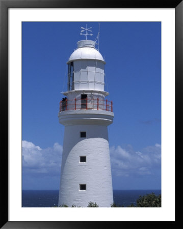 The 1848 Cape Otway Lighthouse Overlooks A Calm Sea Beneath A Blue Sky, Australia by Jason Edwards Pricing Limited Edition Print image