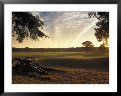 Cannons On The Battlefield At The Visitors' Center At Colonial Yorktown, Virginia by Richard Nowitz Pricing Limited Edition Print image