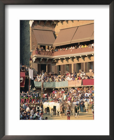 The Opening Parade Of The Palio Horse Race, Siena, Tuscany, Italy, Europe by Upperhall Ltd Pricing Limited Edition Print image