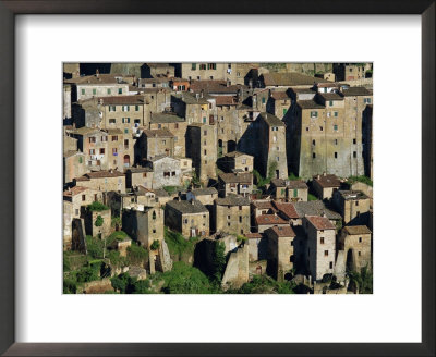 Sorano (Grosseto), Tuscany, Italy, Europe by Bruno Morandi Pricing Limited Edition Print image