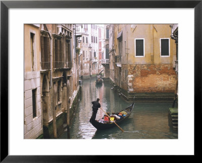 Gondolas On Canal Near S.Maria Formosa, Venice, Italy by Lee Frost Pricing Limited Edition Print image