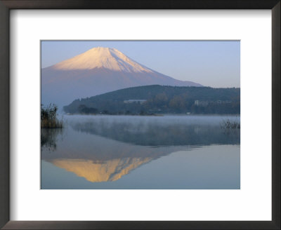 Mt. Fuji And Yamanaka Ko (Lake), Yamanashi, Japan by Chris Kober Pricing Limited Edition Print image