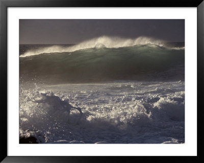 Surf Pounds A Beach In Hawaii by Marc Moritsch Pricing Limited Edition Print image