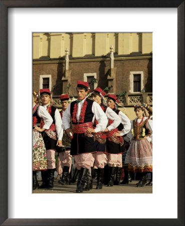 Harvest Festival Celebrations In Rynek Glowny Square, Krakow, Poland by Christopher Rennie Pricing Limited Edition Print image