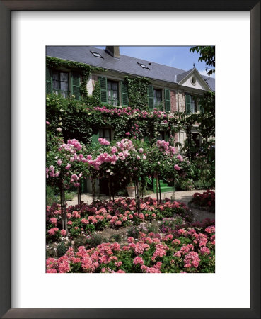 House And Garden Of Claude Monet, Giverny, Haute-Normandie (Normandy), France by Roy Rainford Pricing Limited Edition Print image