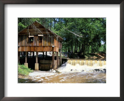 Restored Mill Near Riley, In Monroe County, Southern Alabama, Alabama, Usa by Robert Francis Pricing Limited Edition Print image