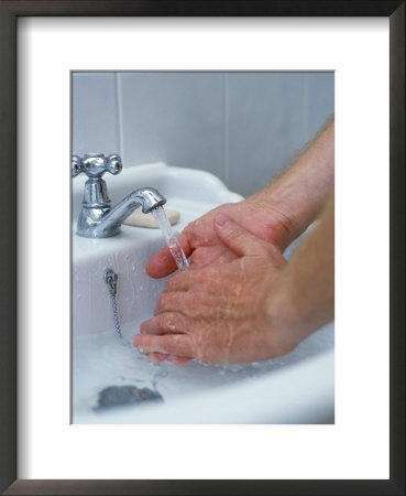 Washing Hands by Fraser Hall Pricing Limited Edition Print image