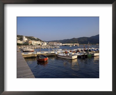 Harbour In The Evening, El Port De La Selva, Costa Brava, Catalonia, Spain, Mediterranean by Ruth Tomlinson Pricing Limited Edition Print image