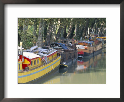 Boulevard De Monplaisir, Canal Du Midi, Unesco World Heritage Site, Haute-Garonne by Bruno Barbier Pricing Limited Edition Print image