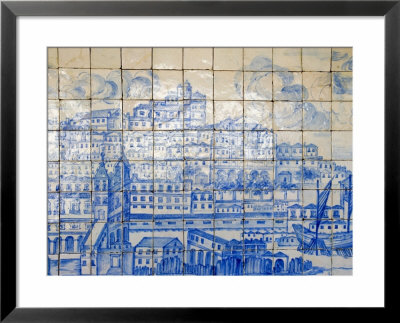 Azulejos, Portugal's Painted Tiles At The Museo Nacional Do Azulejo, Lisbon, Portugal by Greg Elms Pricing Limited Edition Print image