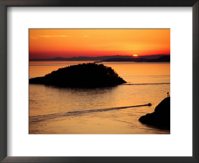 Deception Pass At Sunset From Lighthouse Trail, Whidbey Island, Washington by John Elk Iii Pricing Limited Edition Print image