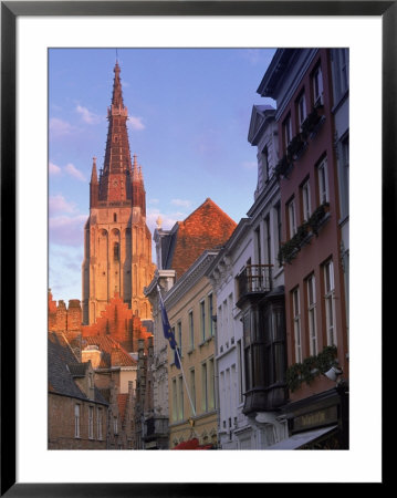 Buildings, Bruges, Belgium by Peter Adams Pricing Limited Edition Print image