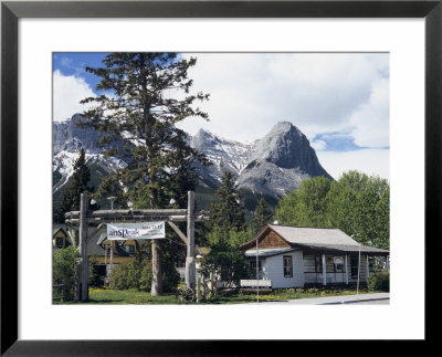 N.W. Mounted Police Barracks Dating From 1893, Canmore, Canada by Pearl Bucknall Pricing Limited Edition Print image