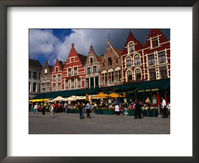 The Central Square In Brugges, Belgium by Doug Mckinlay Pricing Limited Edition Print image