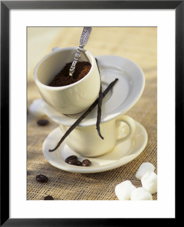 Ingredients For A Cafe Chocolat With Vanilla by Jocelyn Demeurs Pricing Limited Edition Print image