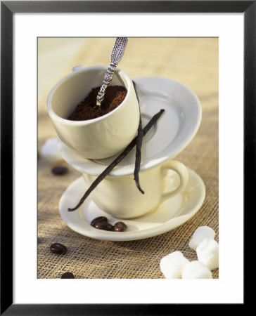 Ingredients For A Cafe Chocolat With Vanilla by Jocelyn Demeurs Pricing Limited Edition Print image