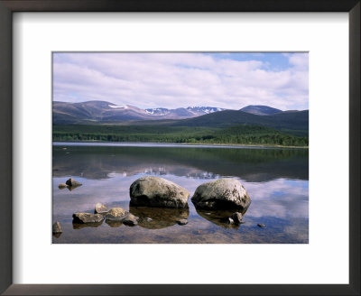 Loch Morlich And The Cairngorms, Aviemore, Highland Region, Scotland, United Kingdom by Roy Rainford Pricing Limited Edition Print image