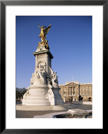 Victoria Memorial Outside Buckingham Palace, London, England, United Kingdom by Adam Woolfitt Pricing Limited Edition Print image
