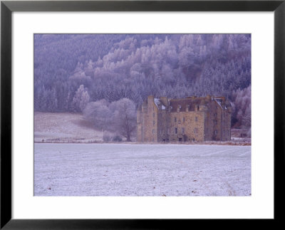 Castle Menzies In Winter, Weem, Perthshire, Scotland, Uk, Europe by Kathy Collins Pricing Limited Edition Print image