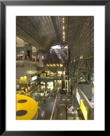 Atrium Over The Main Concourse At Kyoto Train Station, Kyoto, Kinki, Japan by Greg Elms Pricing Limited Edition Print image