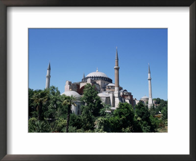 Hagia Sophia, Originally A Church, Then A Mosque, Unesco World Heritage Site, Istanbul, Turkey by R H Productions Pricing Limited Edition Print image